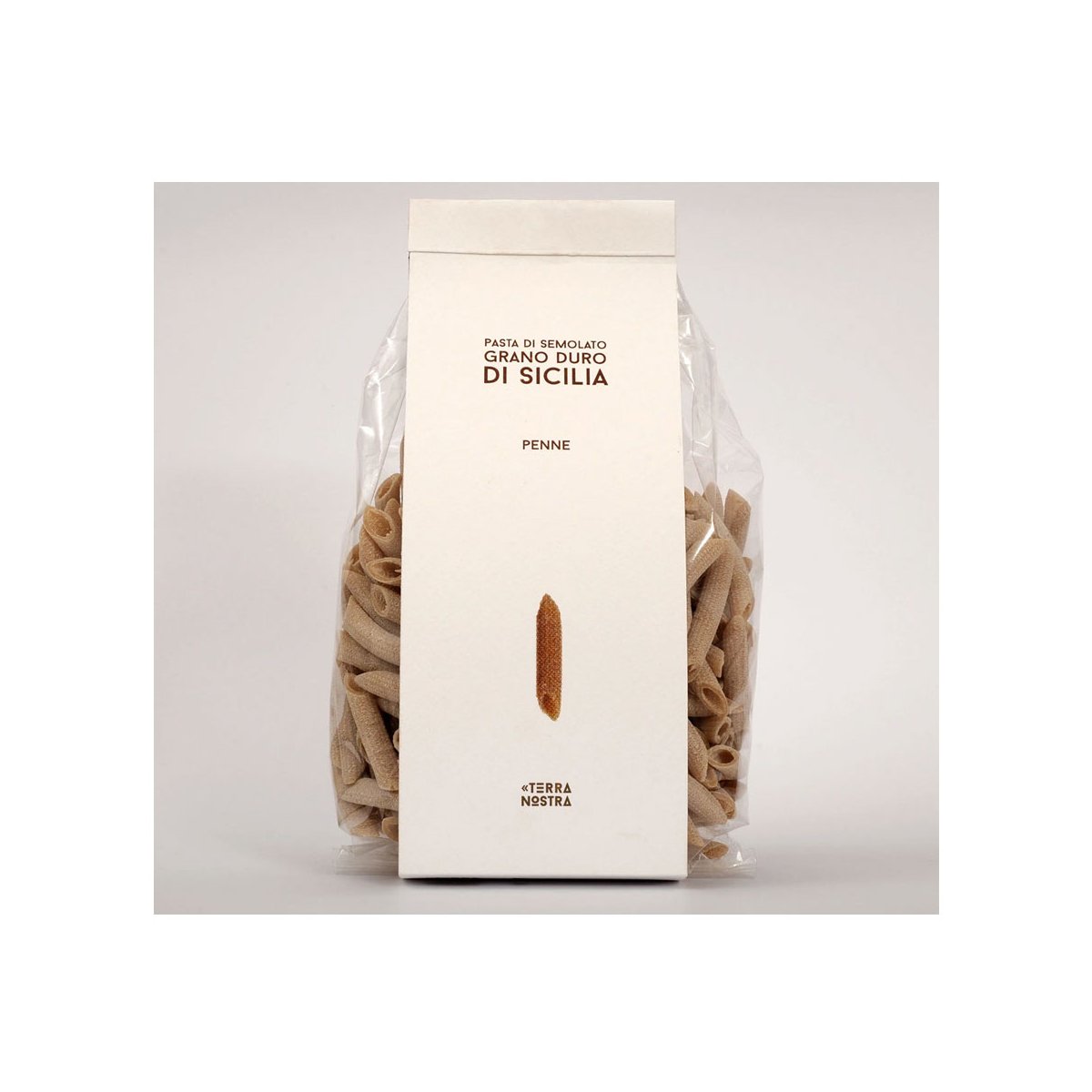 Penne di semolato di grano duro di Sicilia da agricoltura sociale, 500 grammi