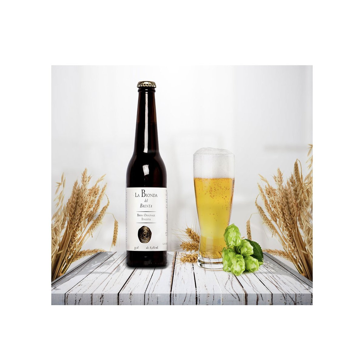 Fravort Beer - La Bionda del Brenta (Conf. 4 bottiglie 33cl.)