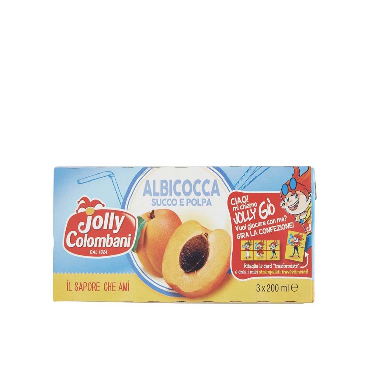 Jolly Colombani Succo 200Mlx3 Albicocca