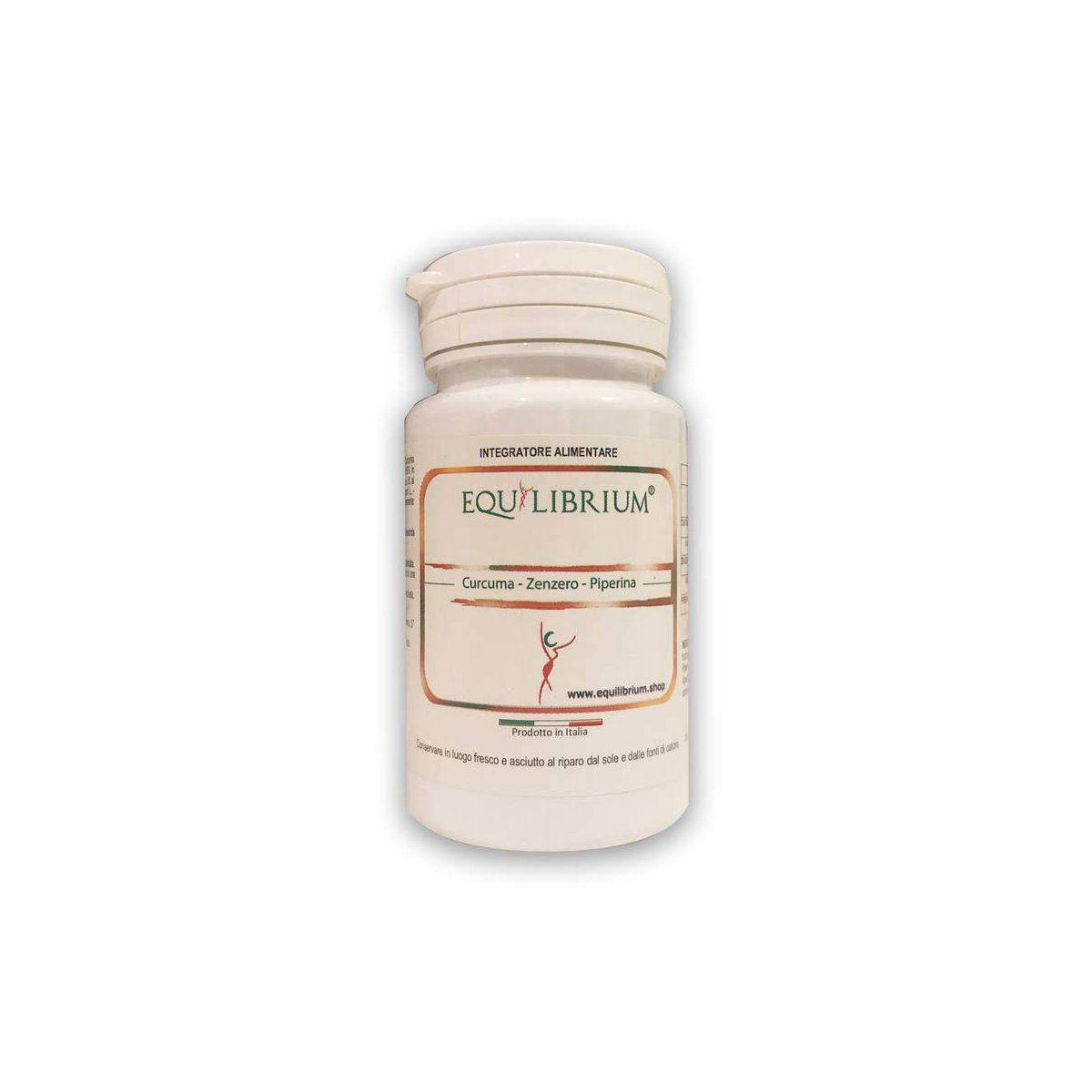 INTEGRATORI NATURALI Curcuma Zenzero Piperina 30 compresse da 1000 mg