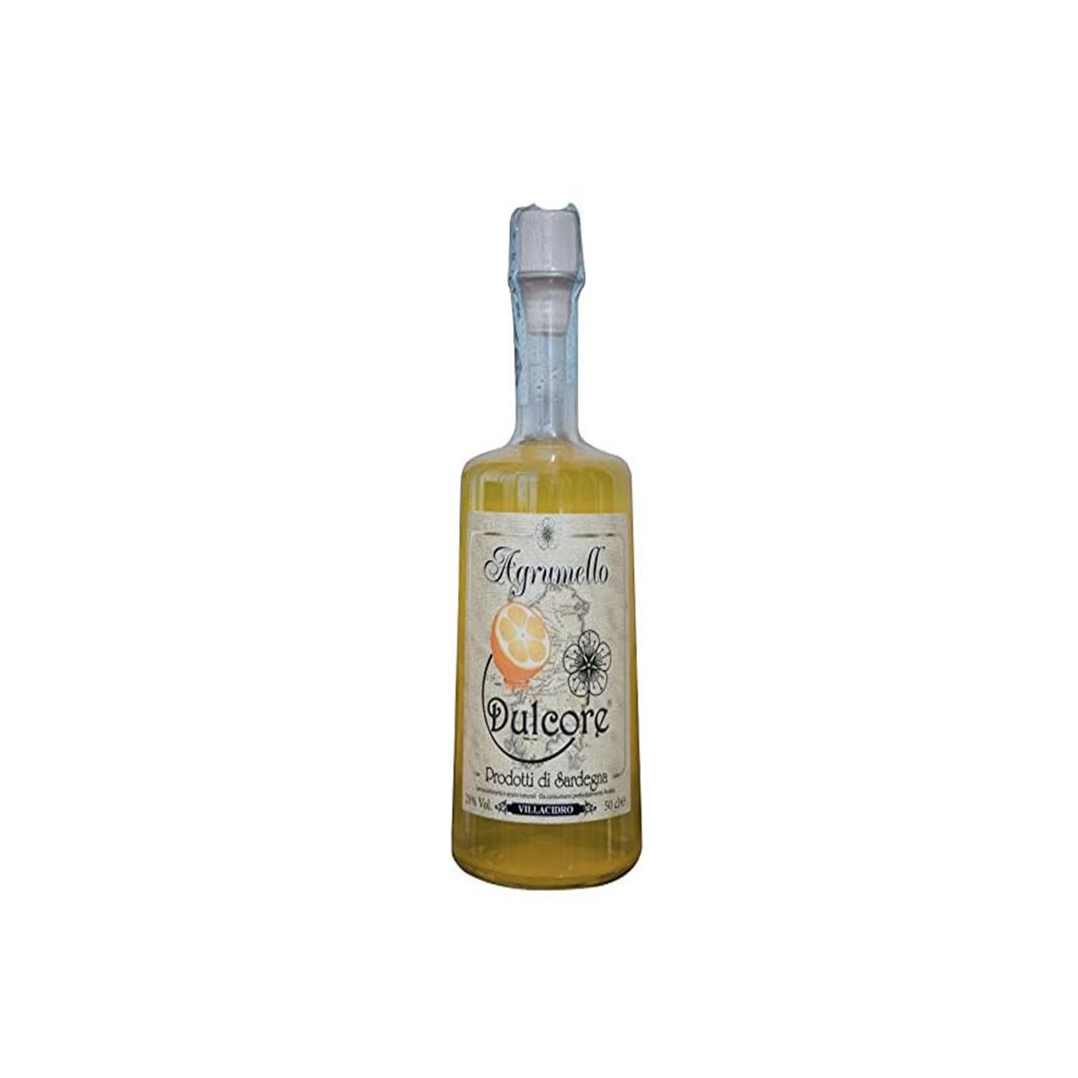 Liquore artigianale sardo Agrumello Dulcore Villacidro 50cl