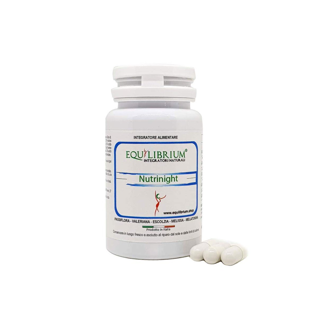INTEGRATORI NATURALI Nutrinight 60 capsule da 450 mg