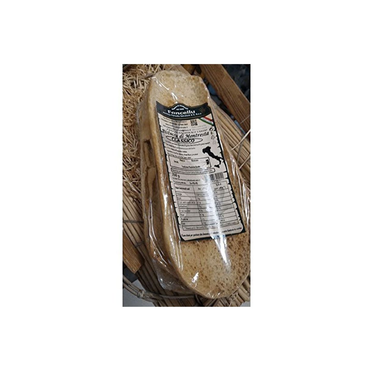 Pane tradizionale sardo Bistoccu di Montresta 250gr classico