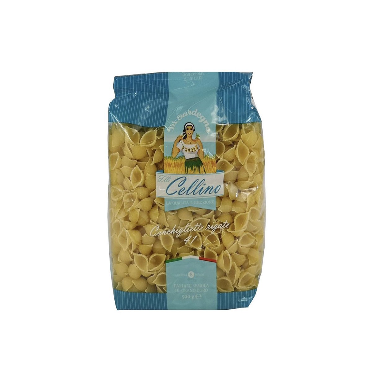 Pasta di Sardegna Conchigliette Rigate 500 gr F.lli Cellino