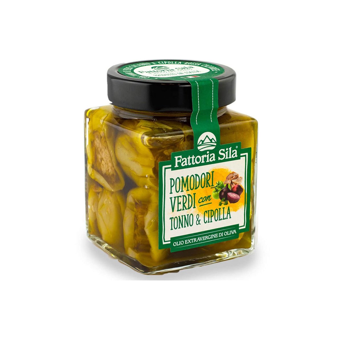 Pomodori Verdi con Tonno e Cipolla - 280gr
