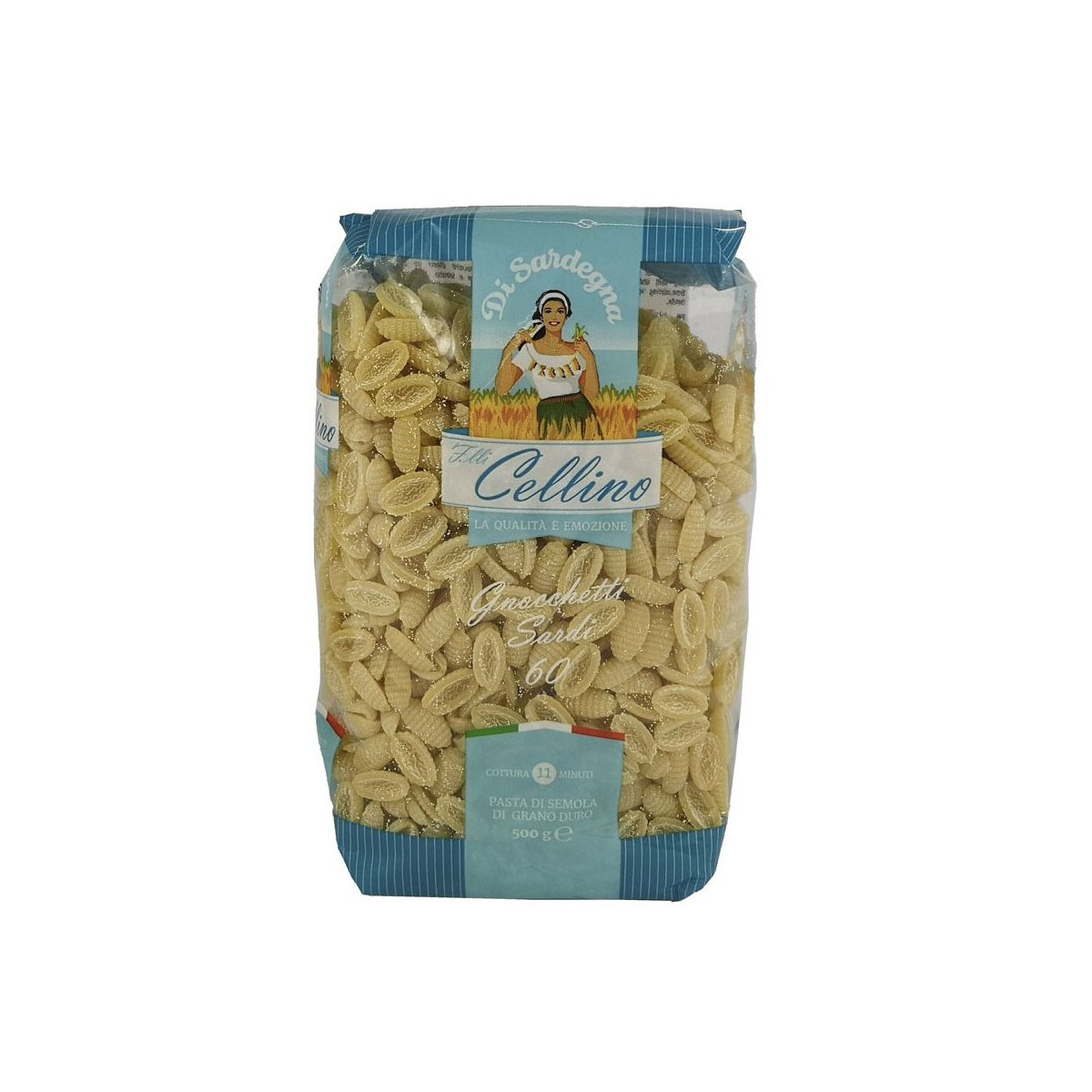 Pasta di Sardegna Gnocchetti sardi 500 gr F.lli Cellino