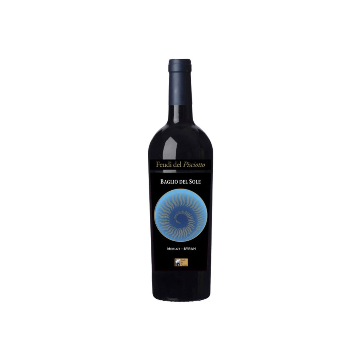Vino Merlot – Syrah Baglio del Sole. Terre Siciliane IGT, Cantina Feudo del Pisciotto, 75 cl