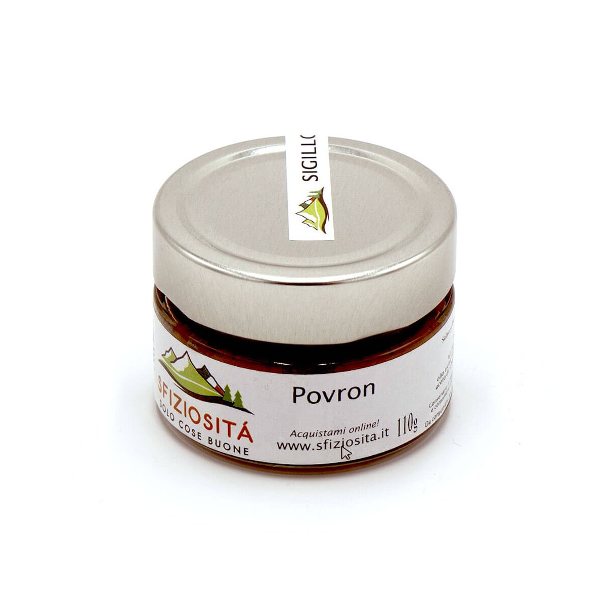 "Povron" Salsa a base di Peperoni 110 Gr