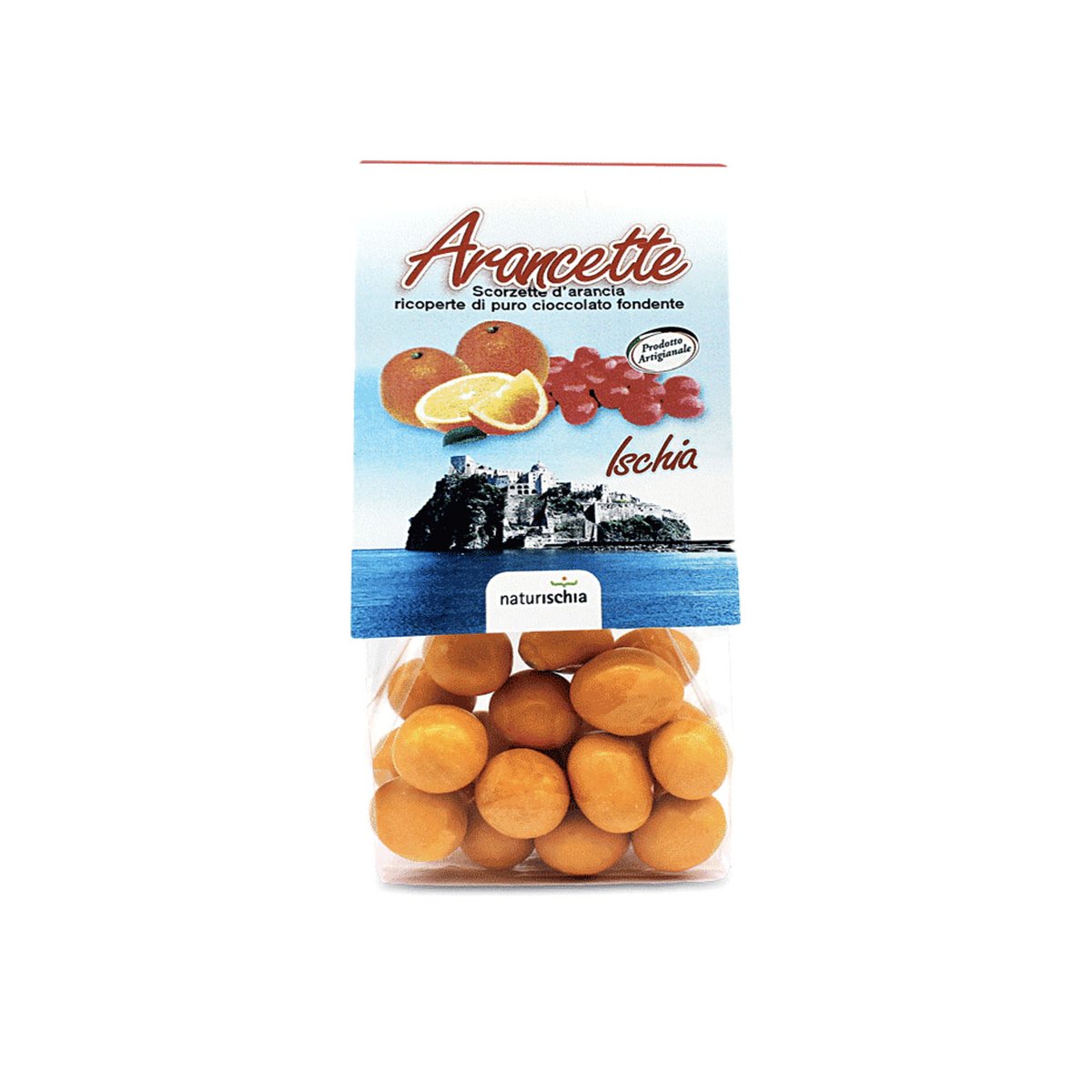 Cioccolatini con bucce d'arancia "Arancette" 100 gr