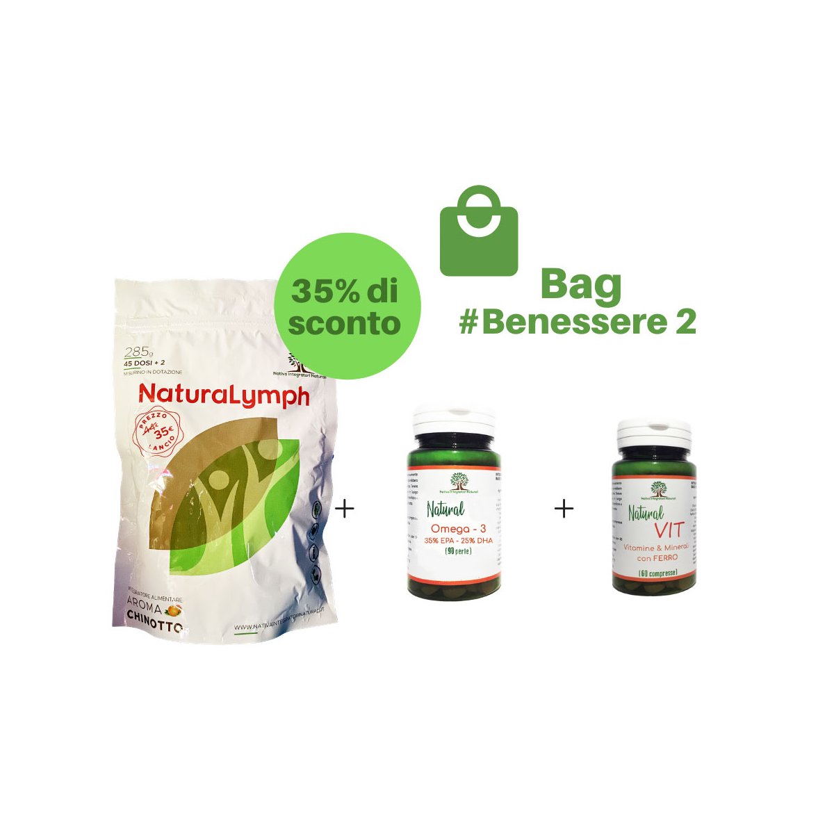 NaturaLymph + omega 3 + vitamine