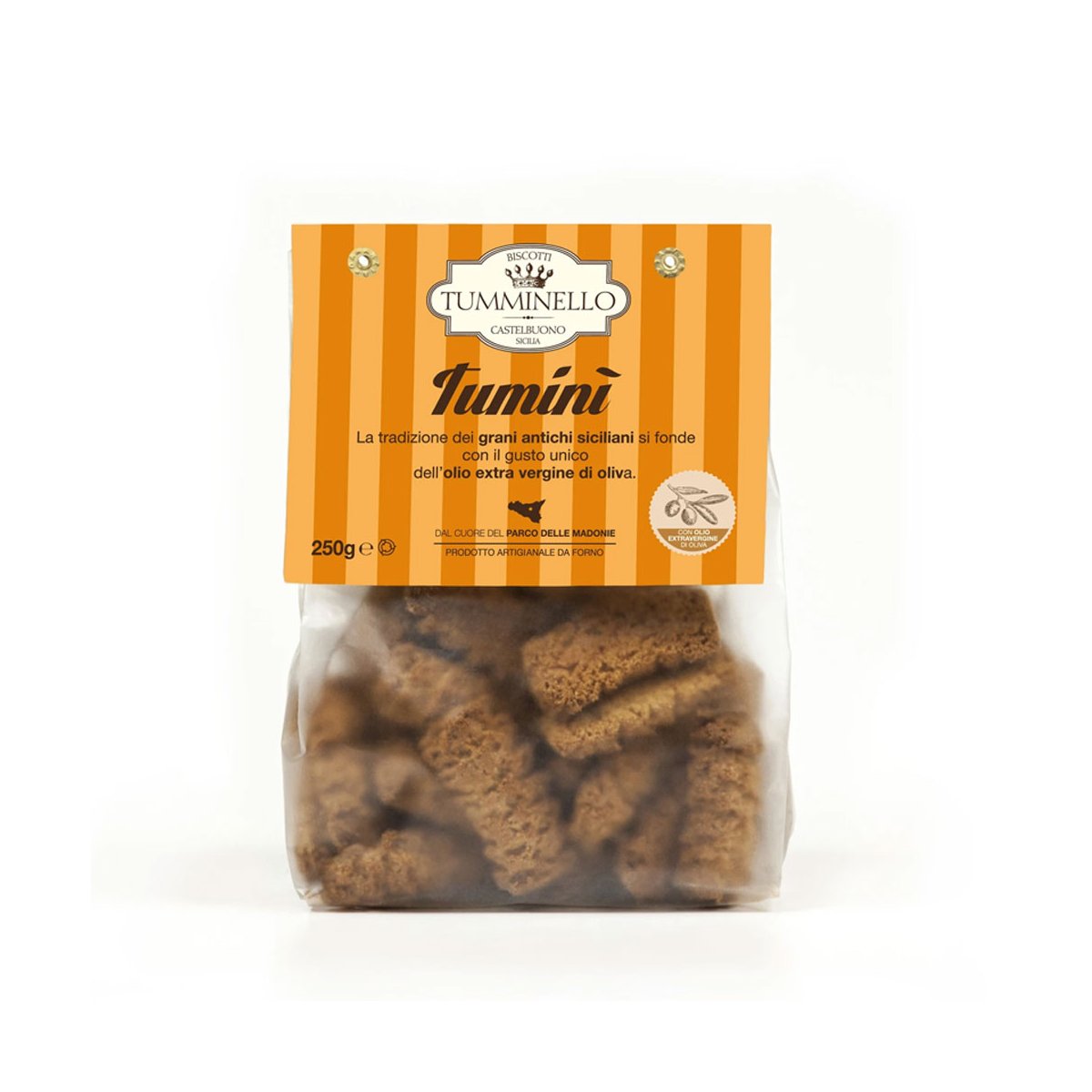 Tuminì, Biscotti siciliani di grano antico Timilia, 250 gr
